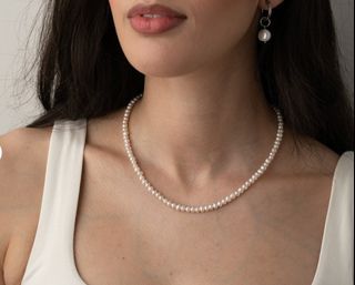 100+ affordable gold pearl necklace For Sale, Necklaces