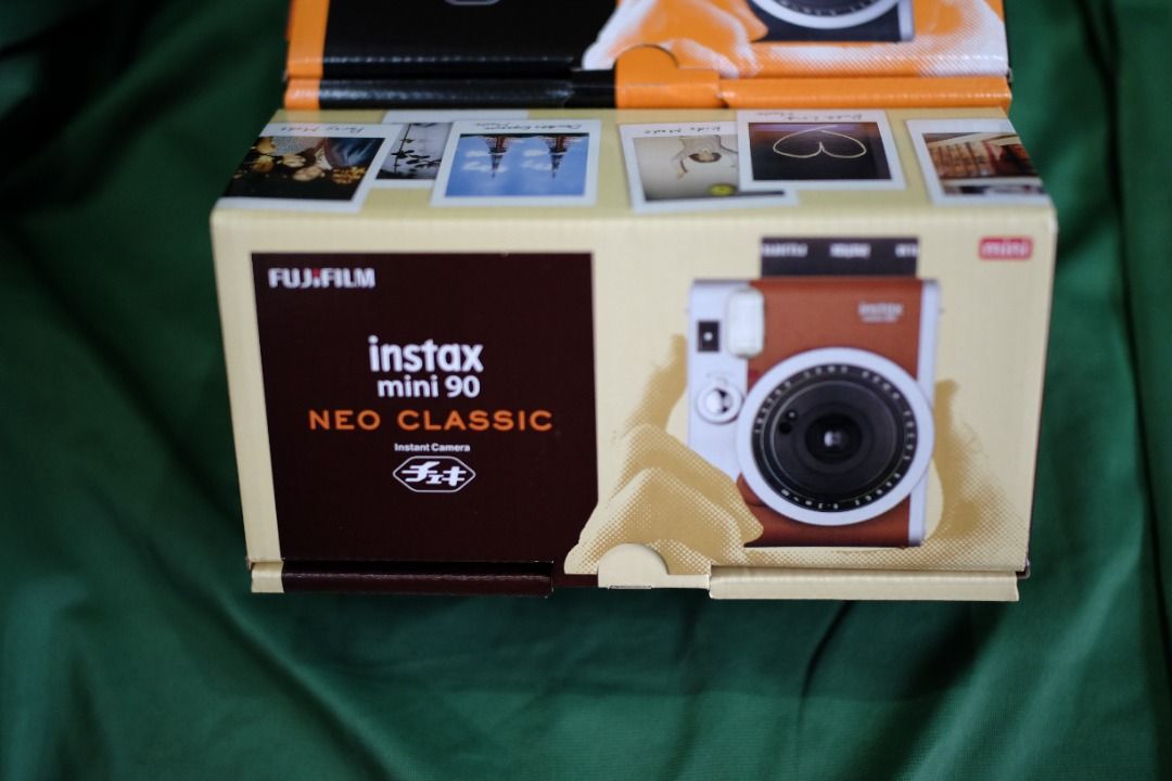 7月13日價錢：全新未開盒日水Fujifilm instax mini 90 即影即有相(黑