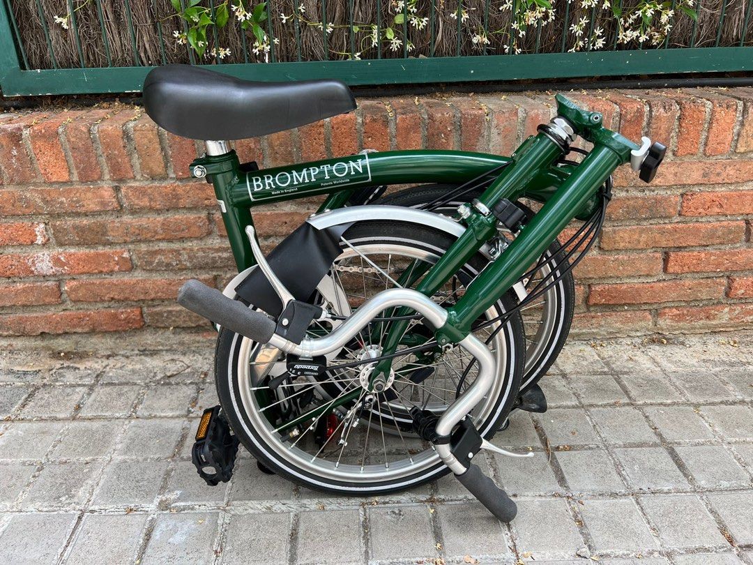 全新古董] 2006 Brompton MK2 Racing Green (3 speed), 運動產品, 單車 