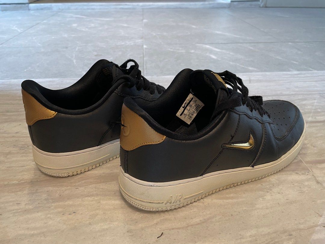 Air force 1 clearance jewel black gold