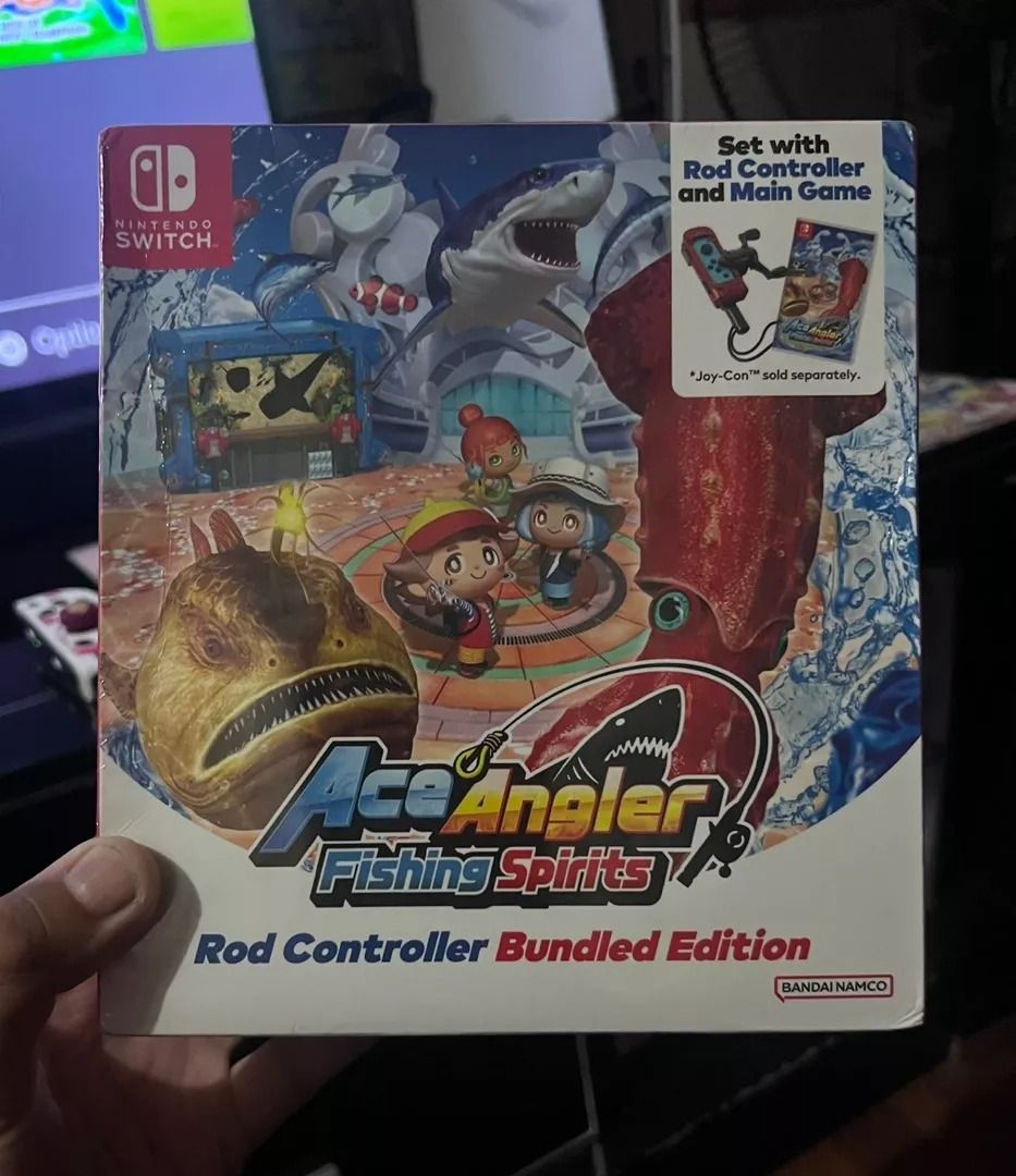 Switch Ace Angler: Fishing Spirits Rod Controller Bundled Edition