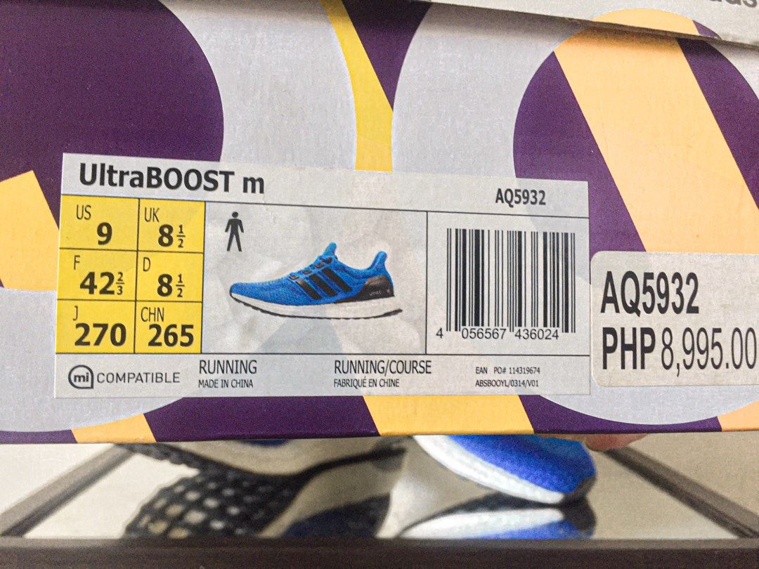 Adidas Ultraboost 2.0 Collegiate Royal, Men's Fashion, Footwear, Sneakers  on Carousell