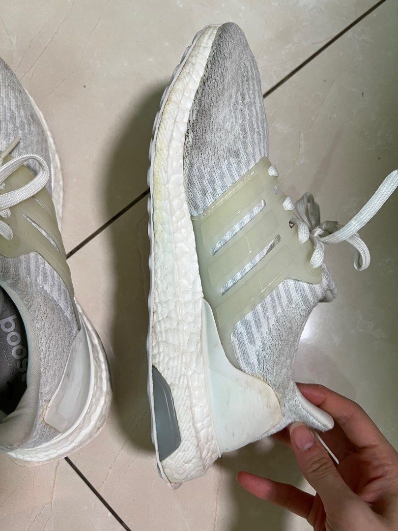 Adidas Ultraboost White Women s Fashion Footwear Sneakers on