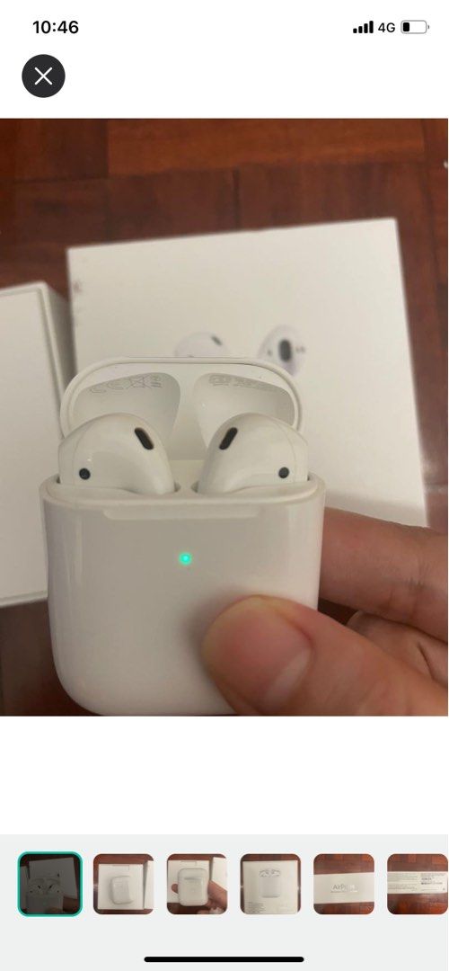 Airpods 2 wireless cheap charging case box