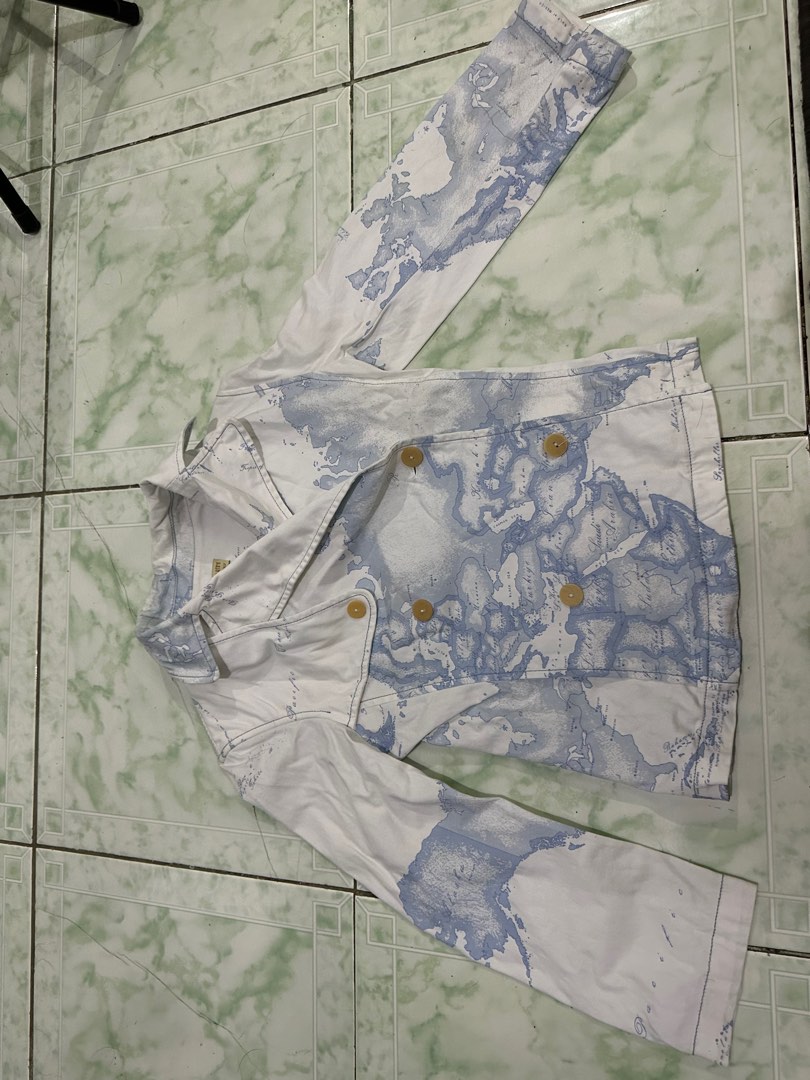 Alviero Martini map jacket on Carousell