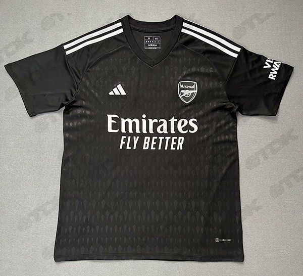 Arsenal 23/24 Black Goalkeeper Shirt