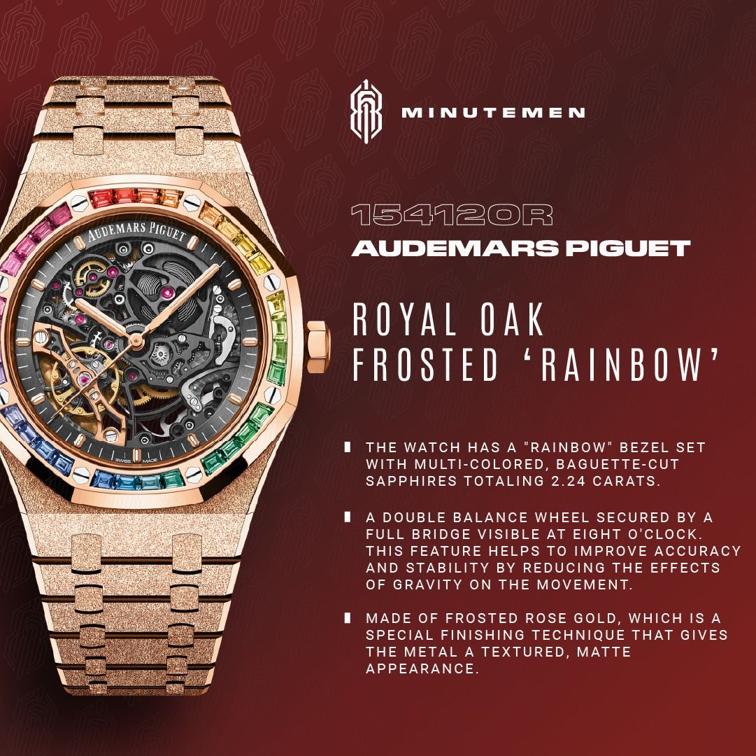 rose gold frosted ap