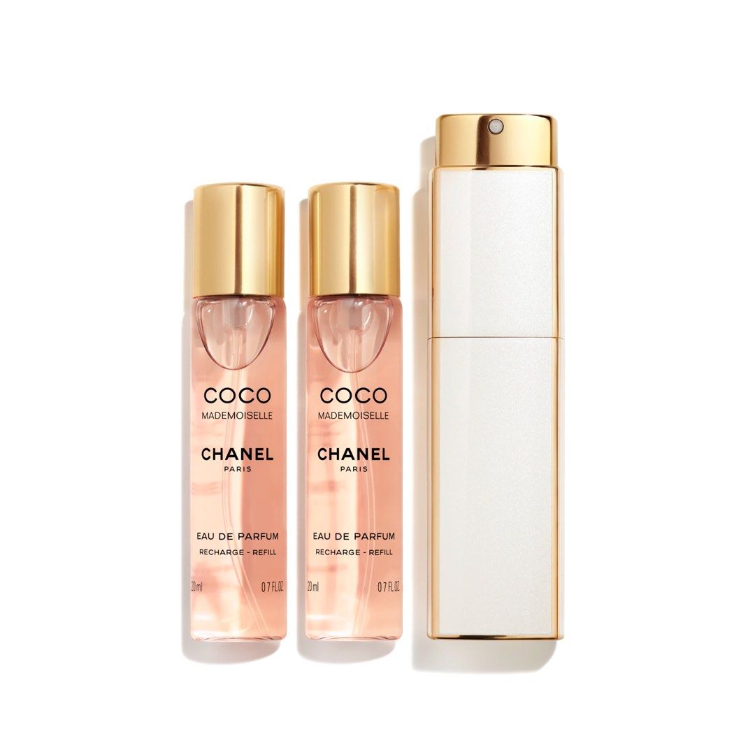 Authentic Chanel Coco Mademoiselle Eau De Parfum Twist and Spray