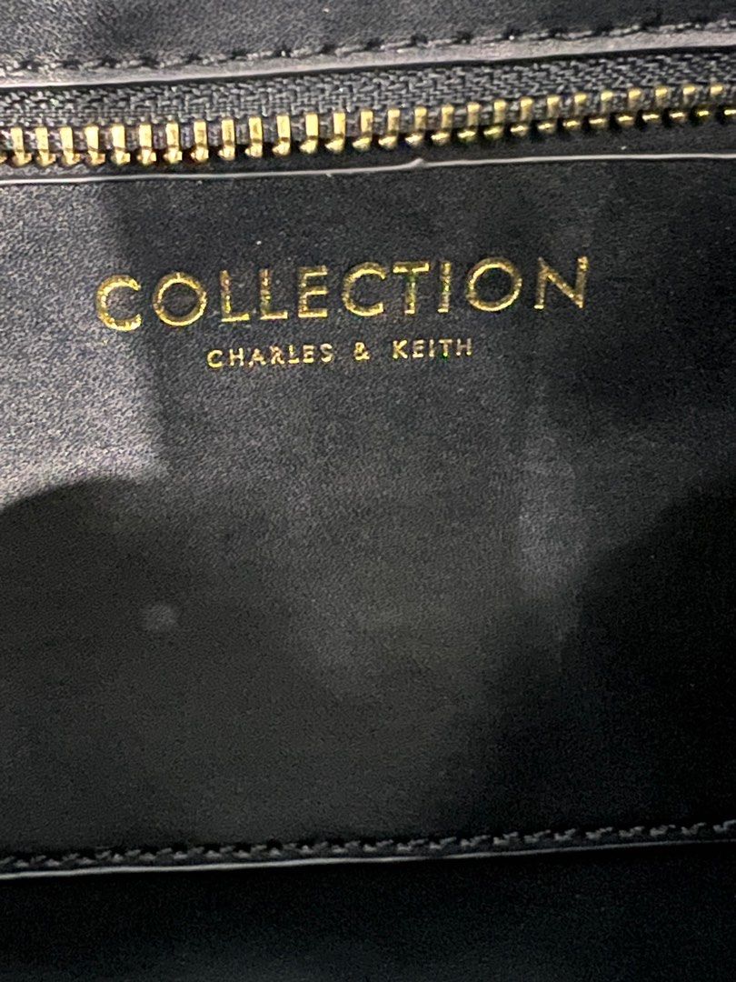 Authentic Charles and Keith Leather bag on Carousell