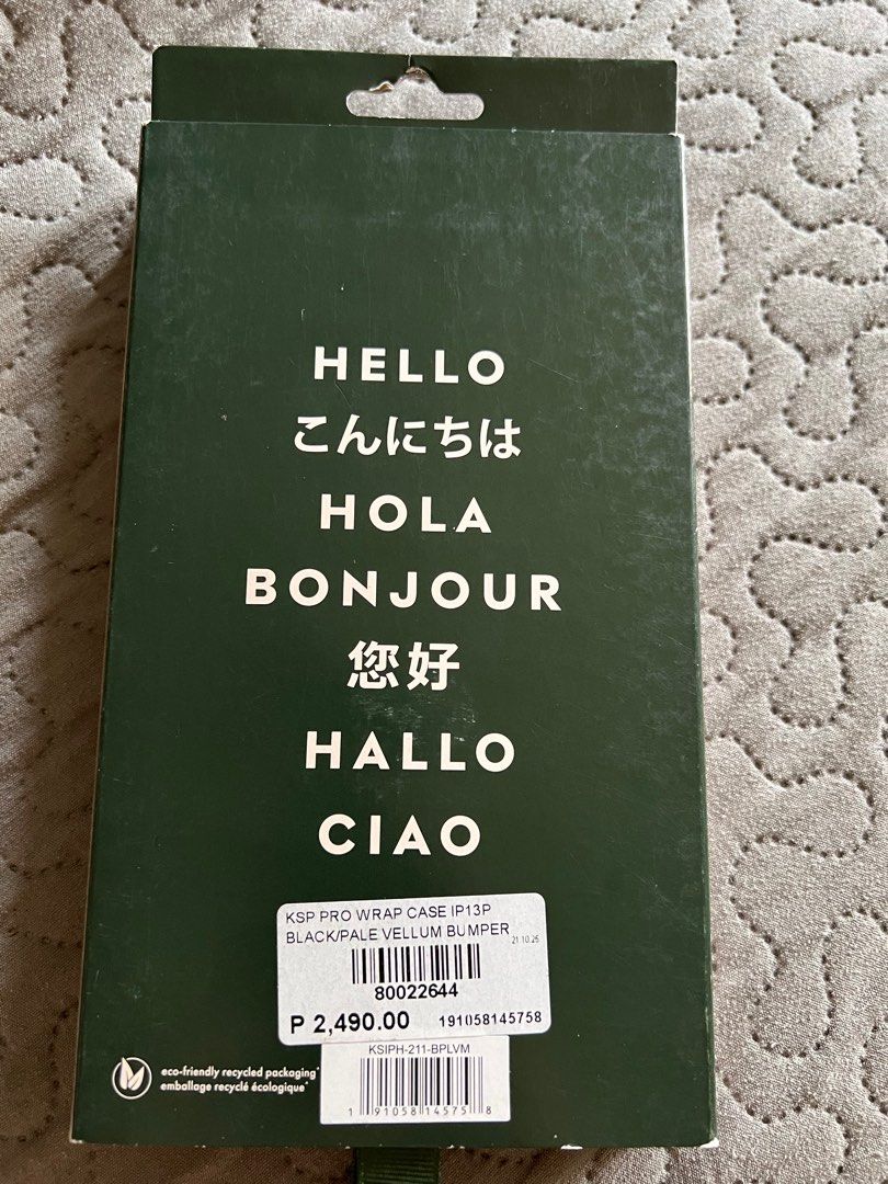 Authentic Kate Spade Iphone 13 Pro case (Category: Cases & Sleeves) located in Manila. Submitted by hoorayph (Listing ID 1236287010, Image 2). Description: .