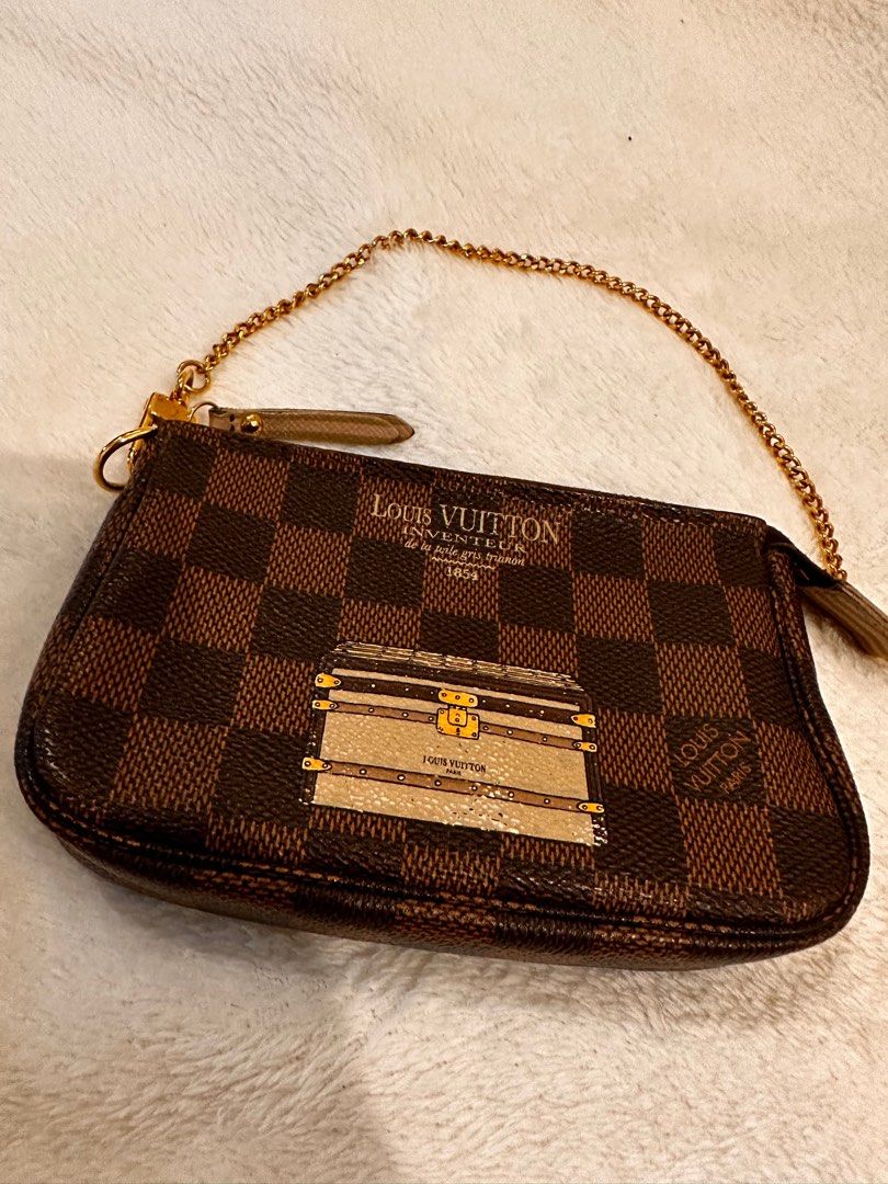 Louis Vuitton Inventeur Trunks & Locks Mini Pochette