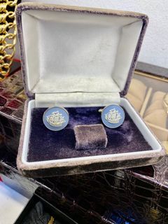 Authentic Wedgewood England Cufflinks from Japan