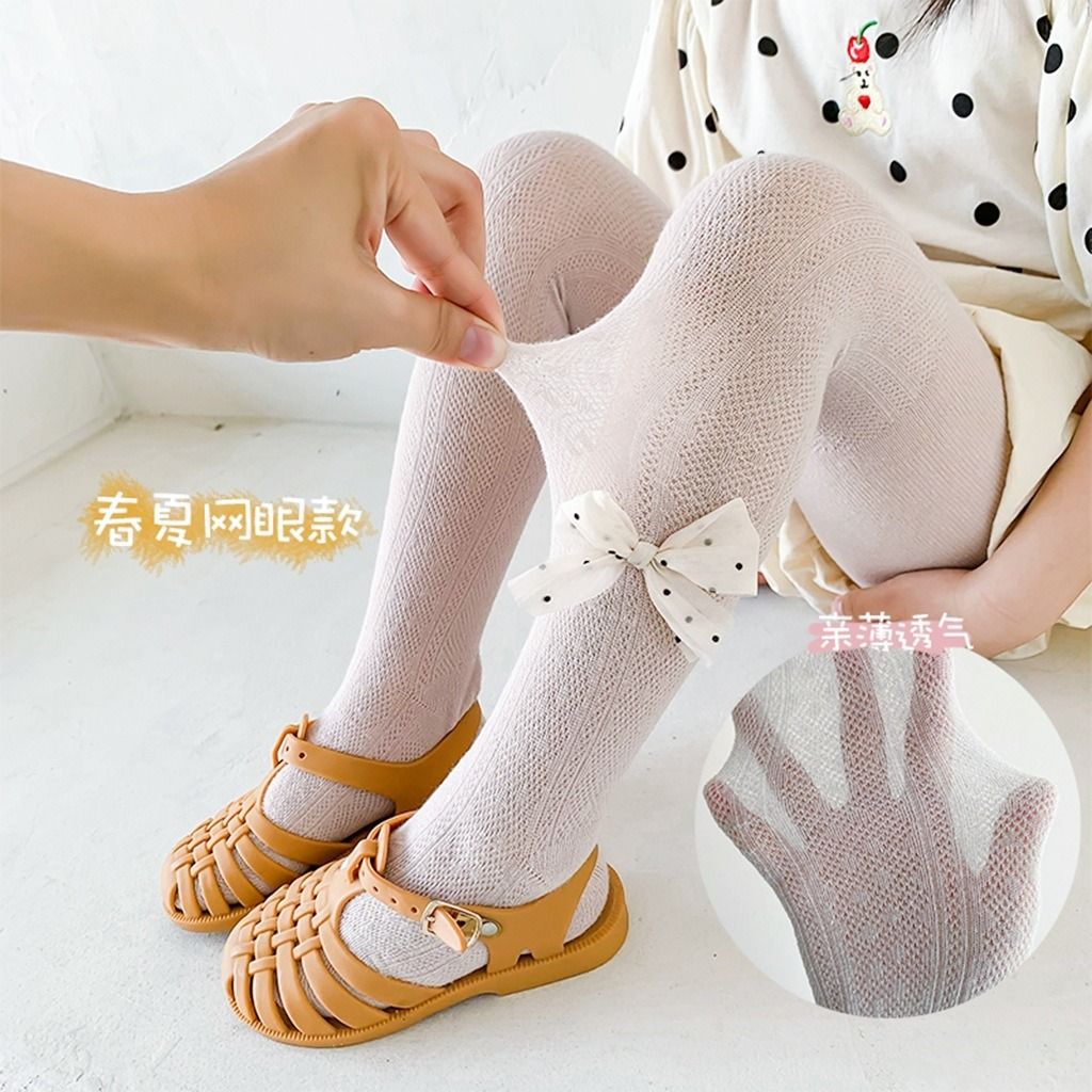 Toddler Baby Girls Knitted Cotton Warm Tights Stocking Long Socks Pantyhose  