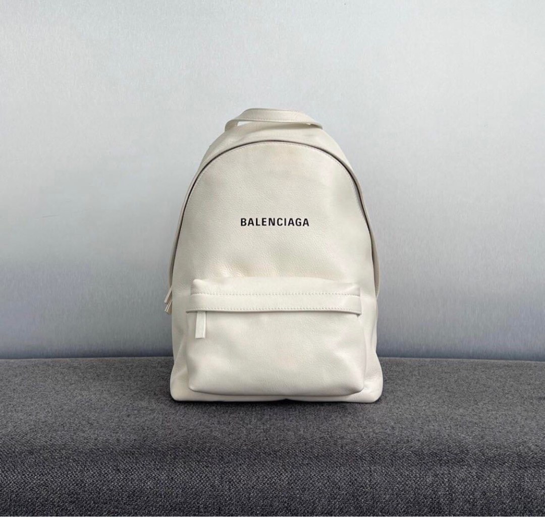 Balenciaga top backpack white
