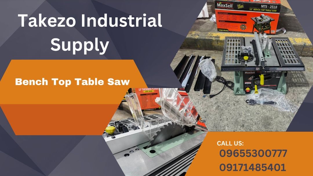 Bench Top Table Saw, Commercial & Industrial, Construction Tools ...