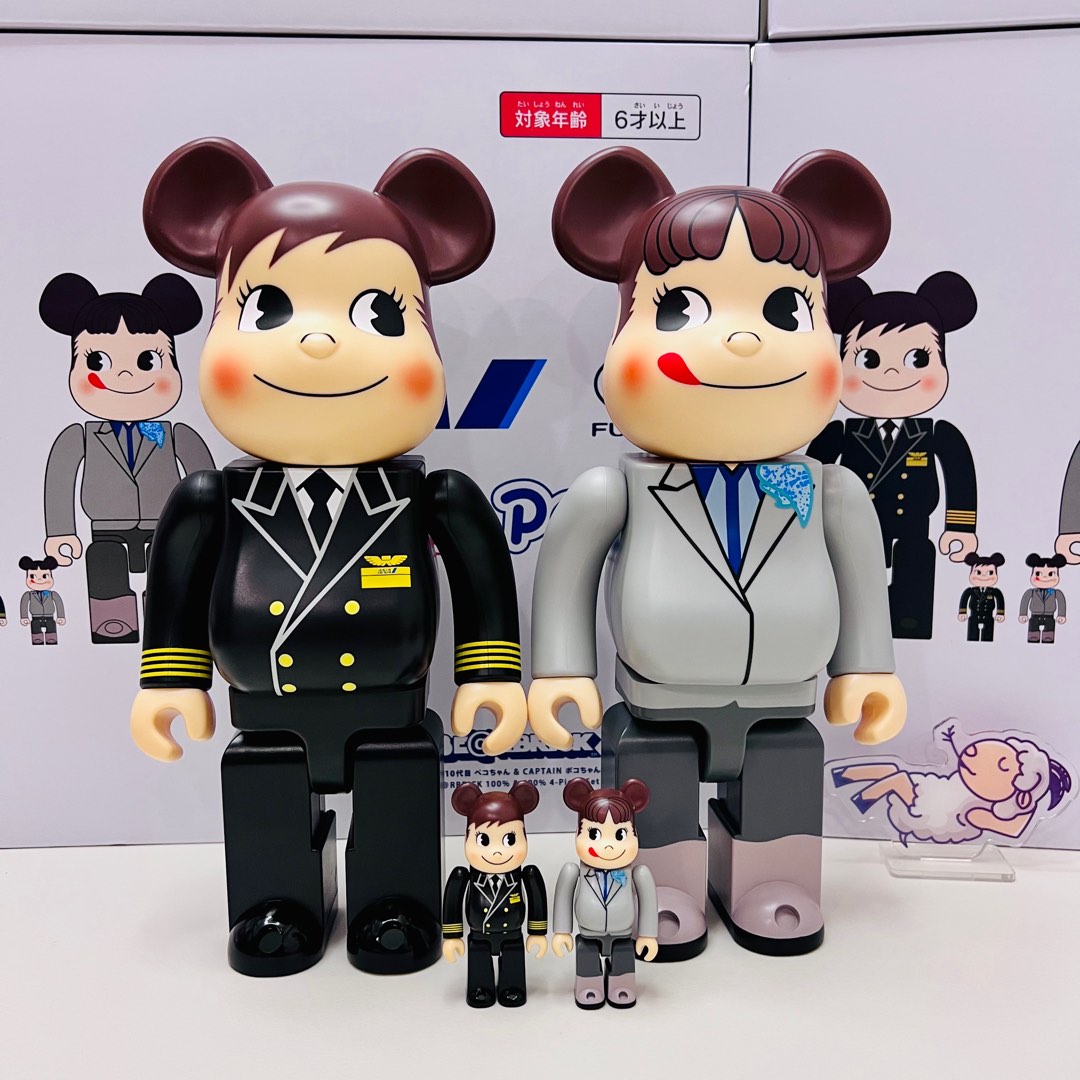 BE＠RBRICK ANA ポコちゃん ペコちゃん 100% 400%セット BE@RBRICK SERIES 50