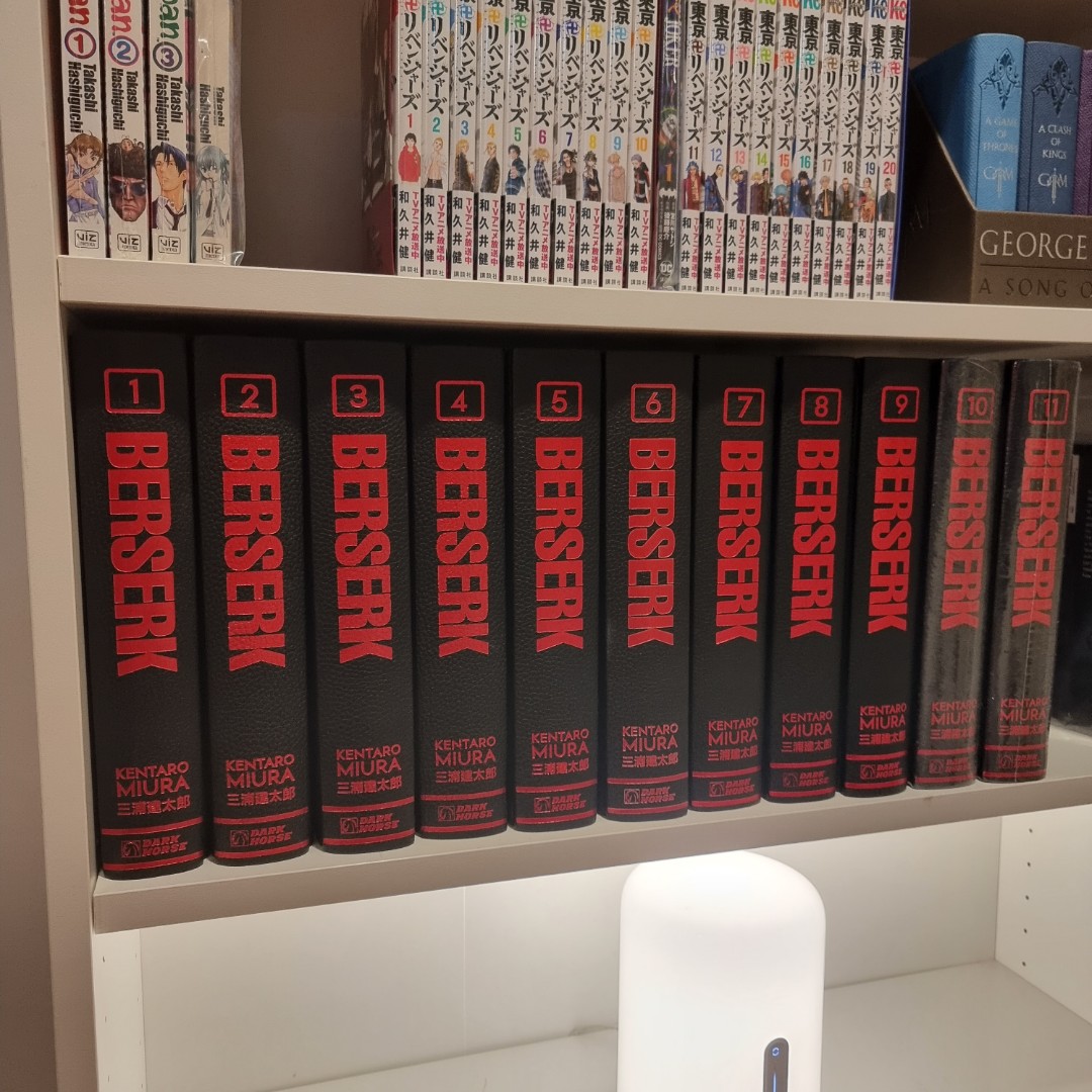 BERSERK Deluxe Edition (Vol 1-11 HARDBACK), Hobbies & Toys, Books &  Magazines, Comics & Manga on Carousell