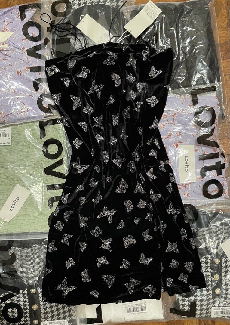 Black butterfly clothing hotsell