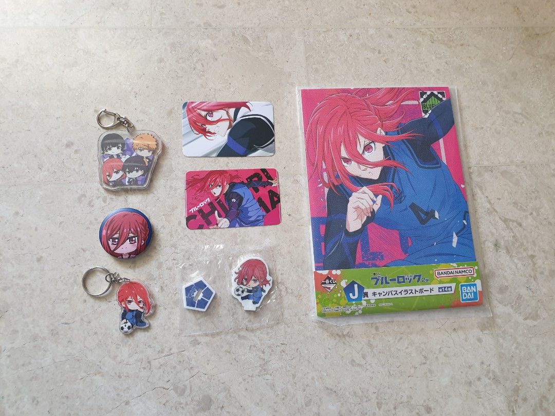 Bluelock chigiri set! Bllk/ blue lock/ ichiban kuji/ artboard/ mini ...