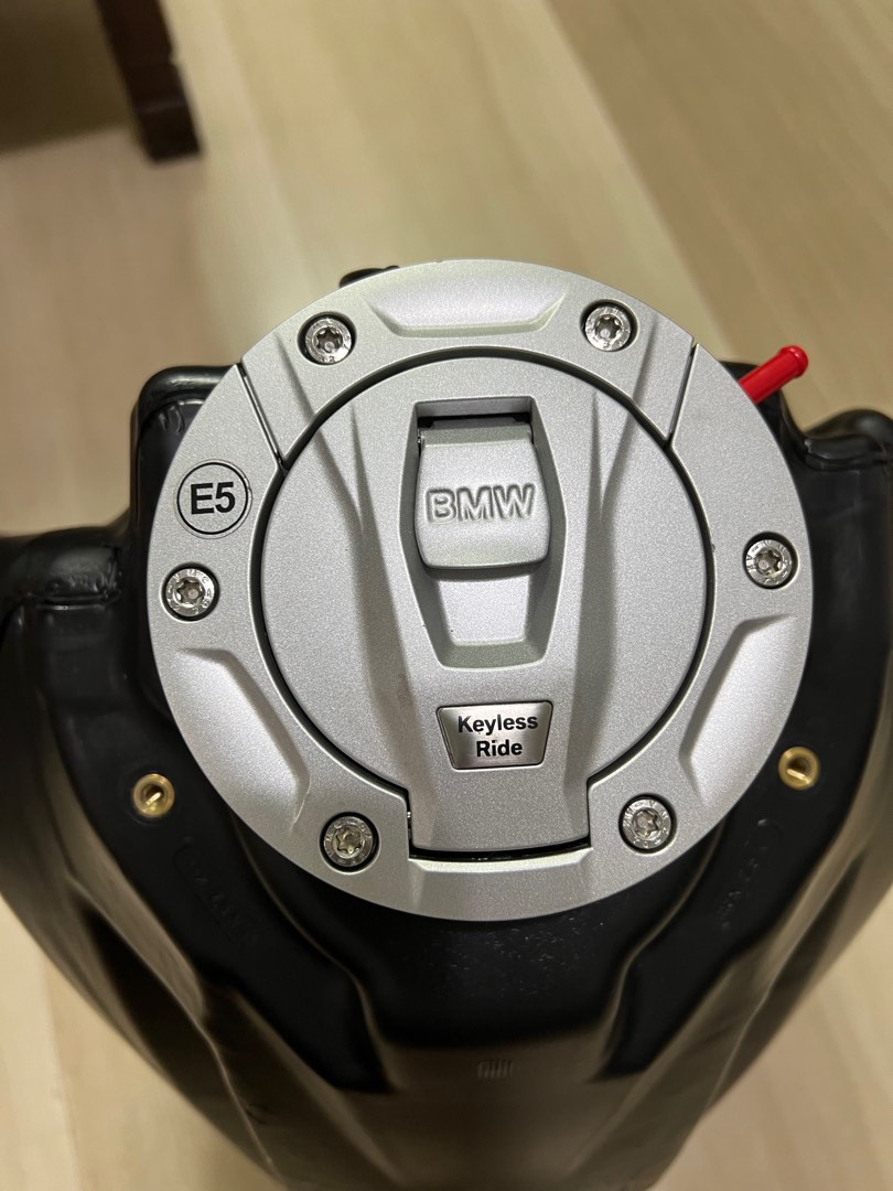 BMW GS Keyless Fuel cap, Motorcycles, Motorcycle Accessories on Carousell