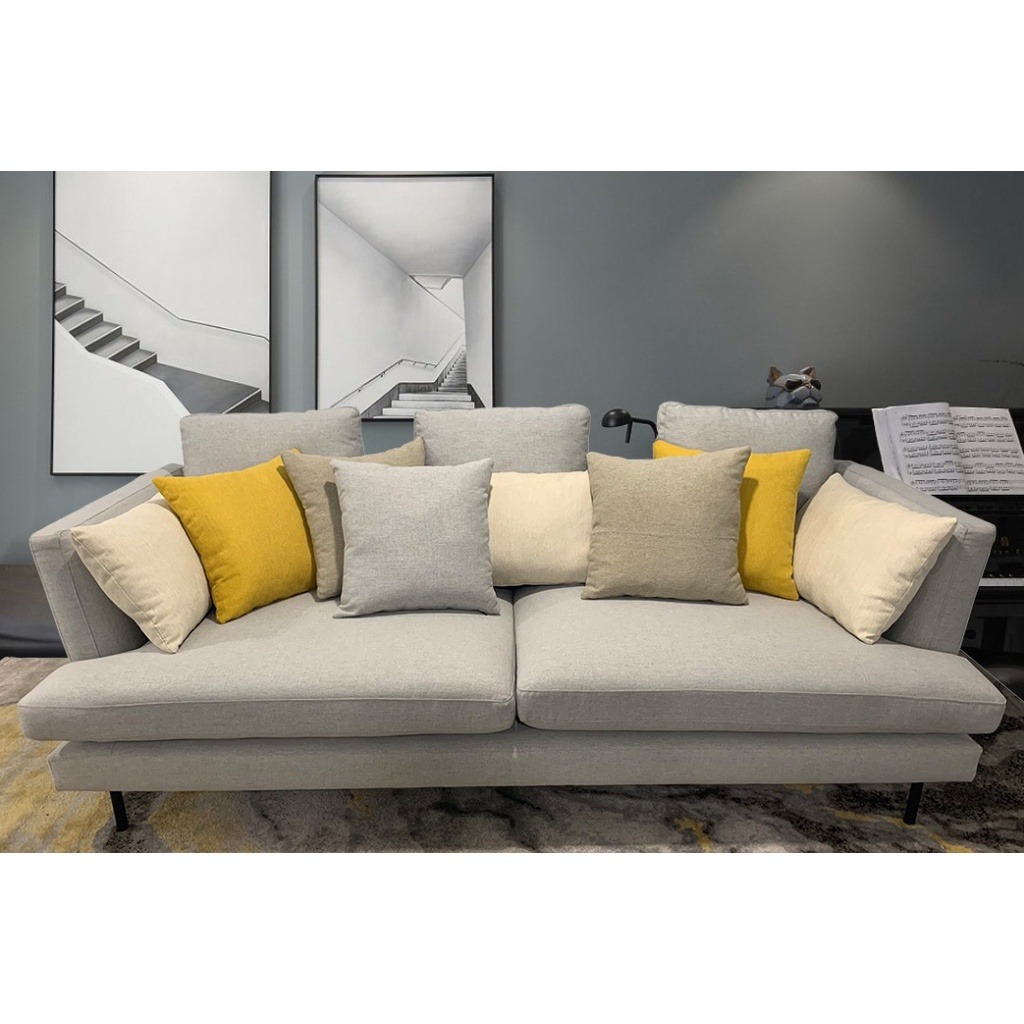 BONALDO LARS HIGH Upholstered fabric sofa with removable cover (FREE