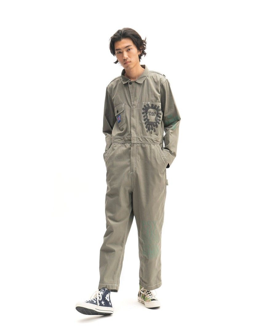 Brain Dead Mechanics Jumpsuit つなぎ Brain Dead Mechanics Jumpsuit