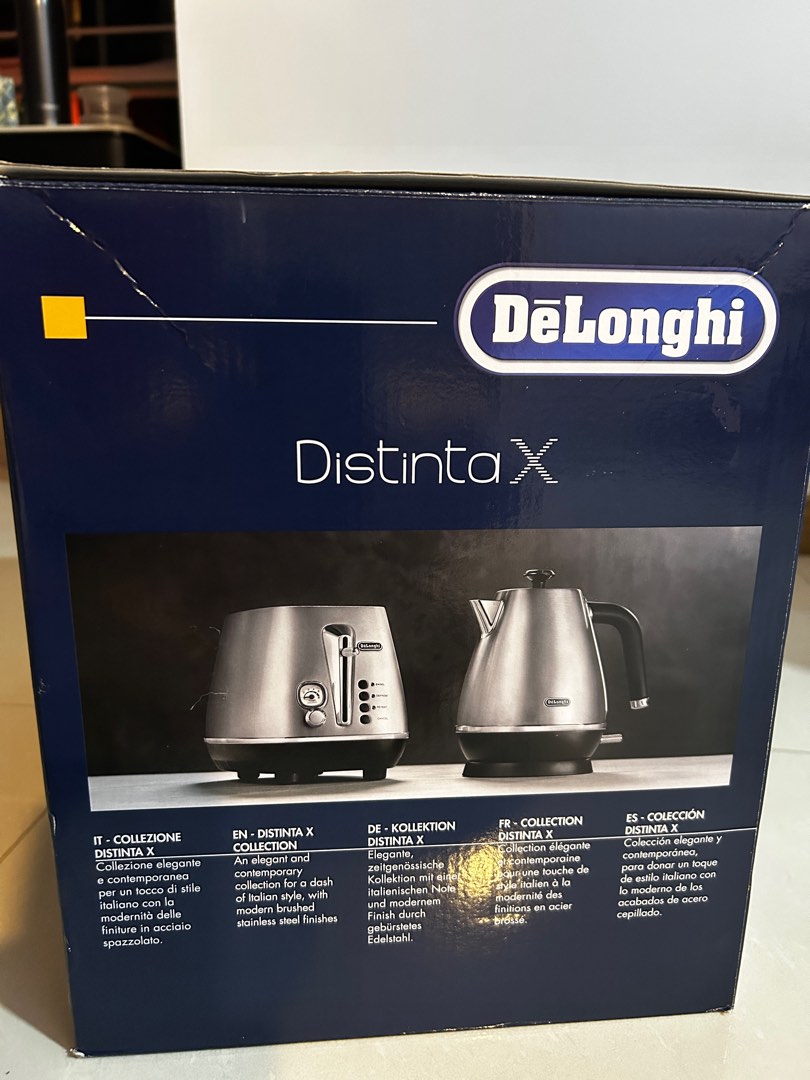 [Brand New] DeLonghi Toaster Distinta X, TV & Home Appliances, Kitchen