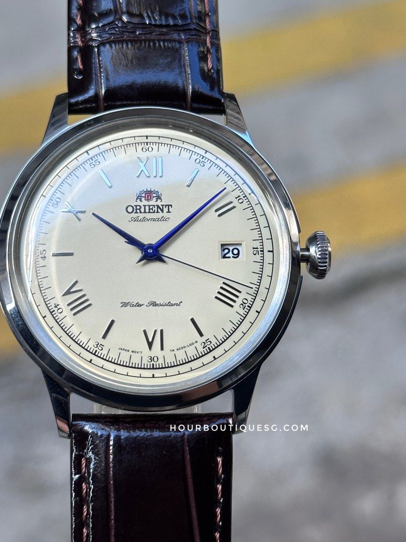 Brand New Orient Bambino Cream Dial Automatic Dress Watch AC00009N