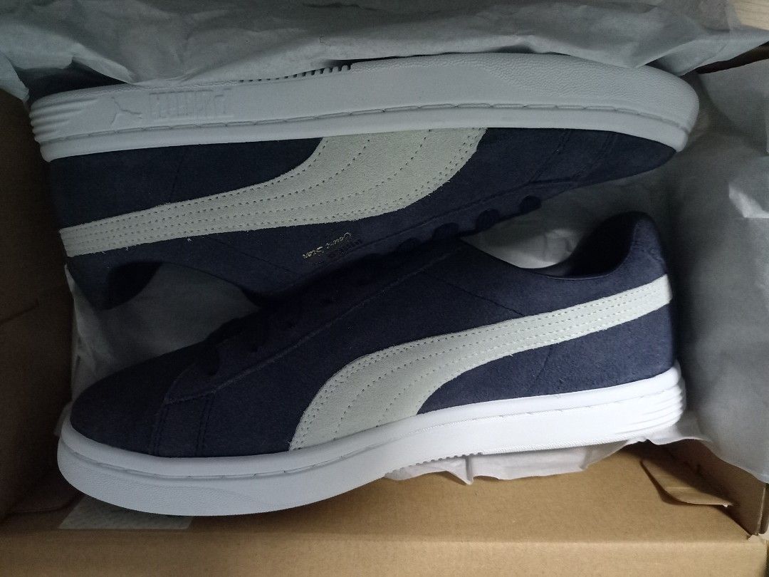 Puma suede peacoat new arrivals blue