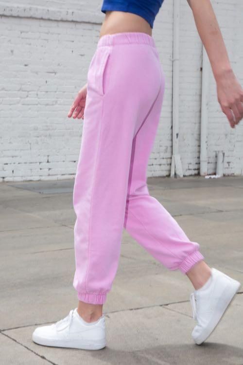 Brandy melville shop rosa sweatpants review