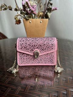 BVLGARI SERPENTI FOREVER TOP HANDLE (PINK), Luxury, Bags & Wallets on  Carousell