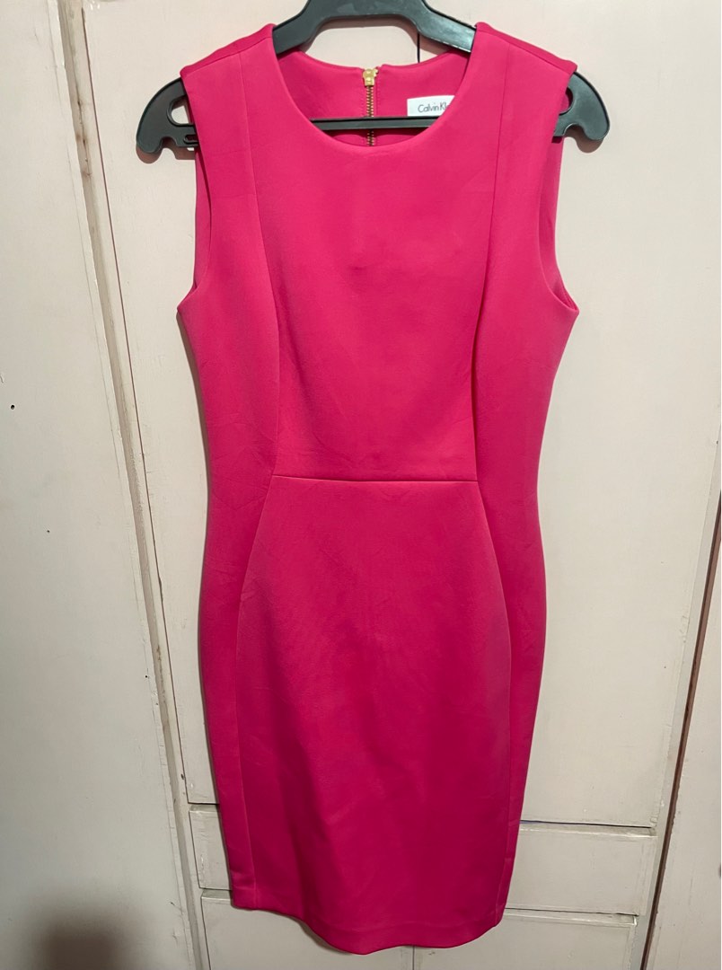 Calvin klein pink dress top