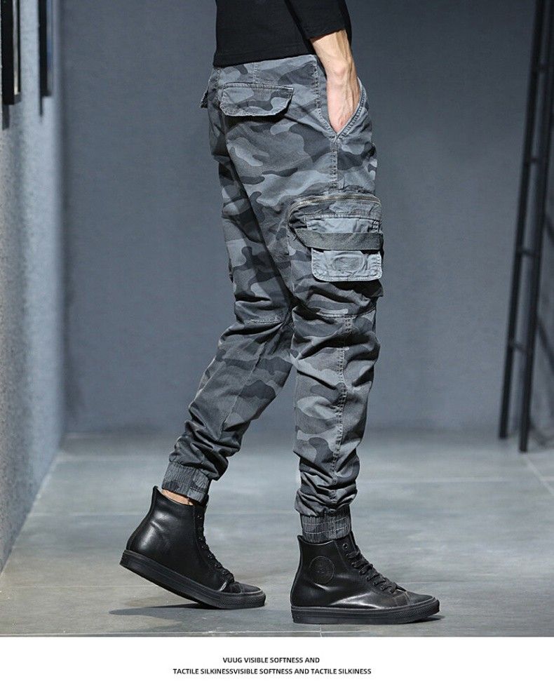 Mens new arrivals camo joggers