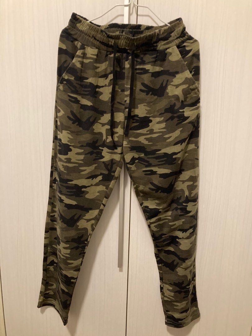 Camo Pants Men s Fashion Bottoms Joggers on Carousell