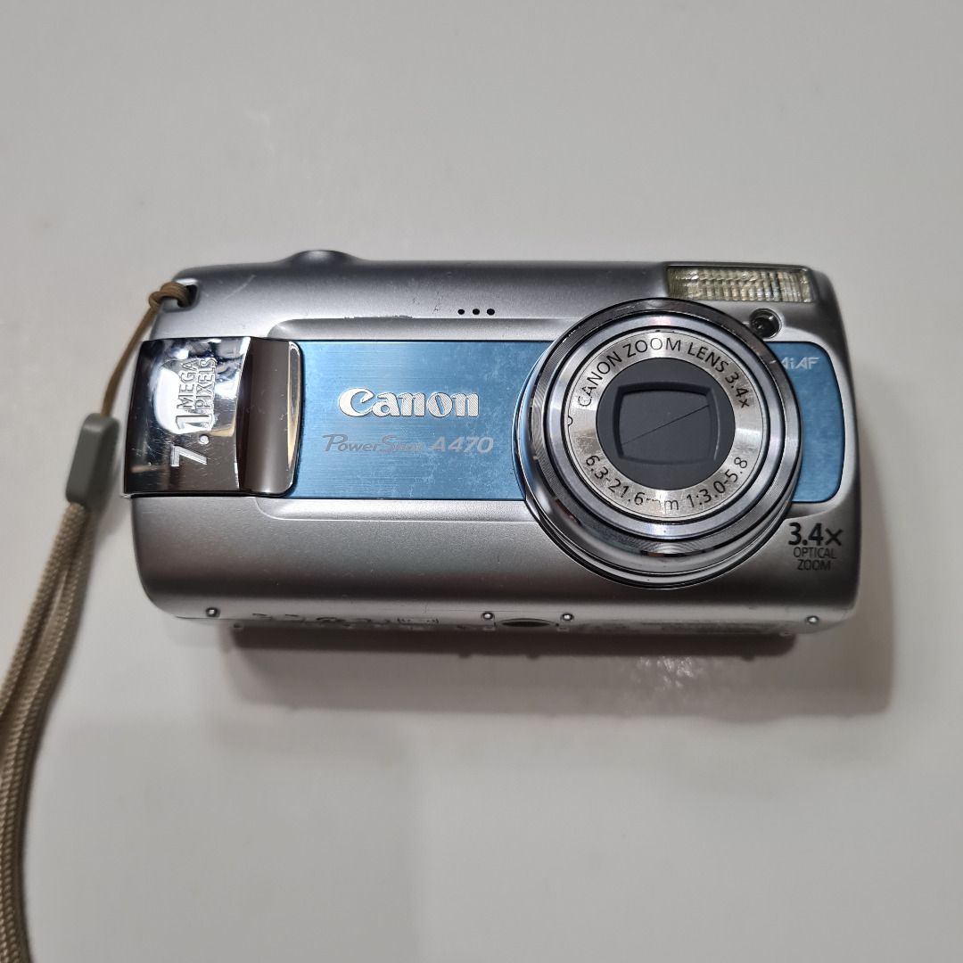 Canon PowerShot A470 (broken, for design / collection only