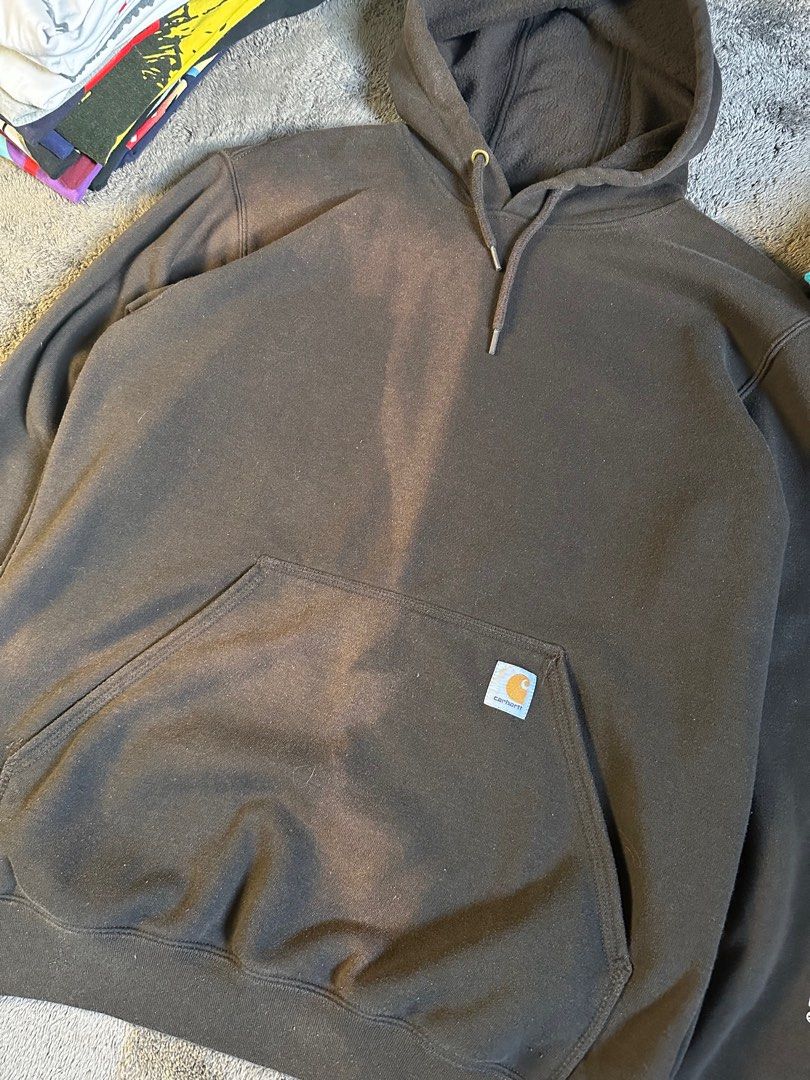 Carhartt Hoodie Brown Men s Fashion Tops Sets Hoodies on