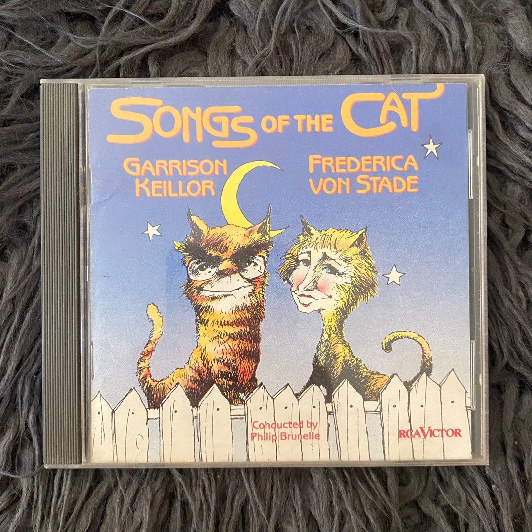 CD SONGS OF THE CAT Garrison Keillor,Frederica Von Stade, Hobbies & Toys, Music & Media, CDs ...