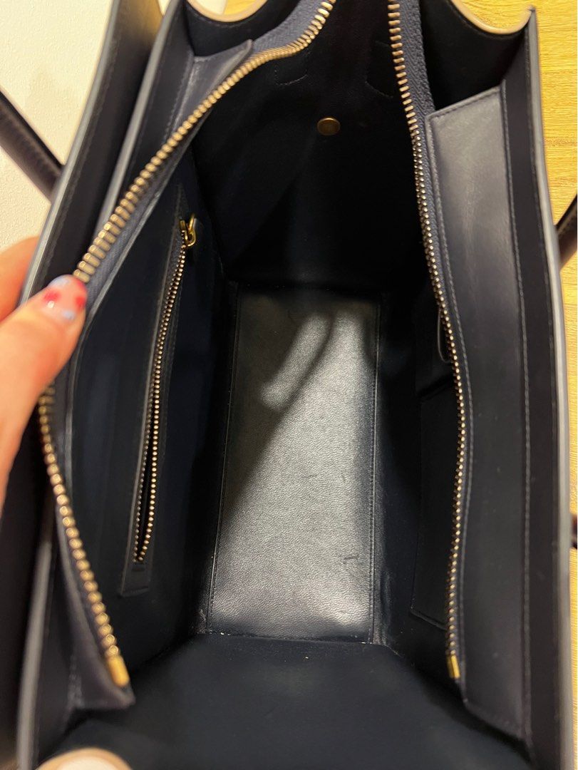 Celine Micro Luggage Tricoloured Luxury Bags Wallets on