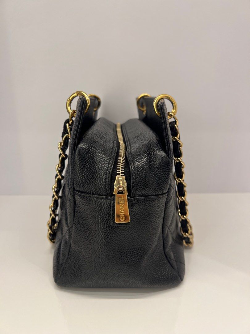 Chanel Petite Timeless Tote PTT Caviar Black GHW, Luxury, Bags & Wallets on  Carousell