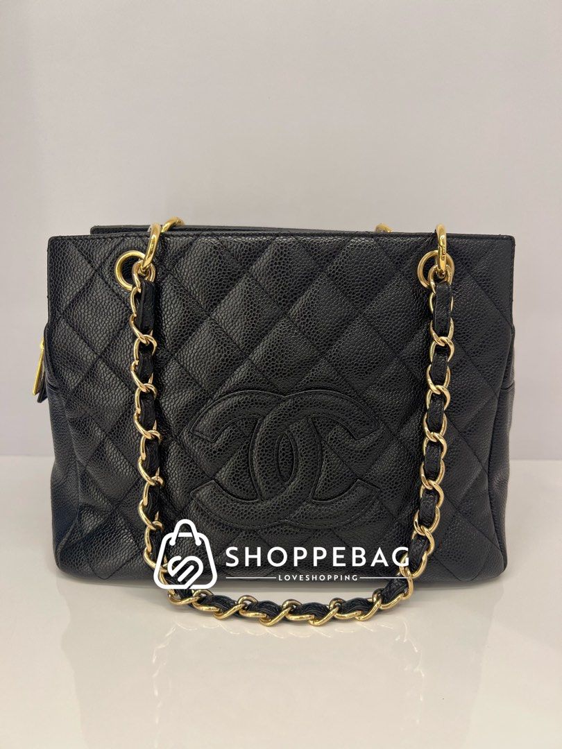 Chanel Petite Timeless Tote PTT Caviar Black GHW, Luxury, Bags & Wallets on  Carousell