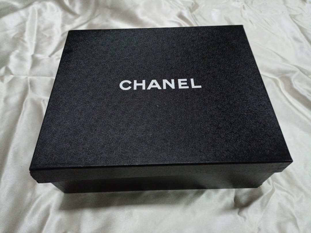 Chanel shoe box, Luxury, Accessories on Carousell