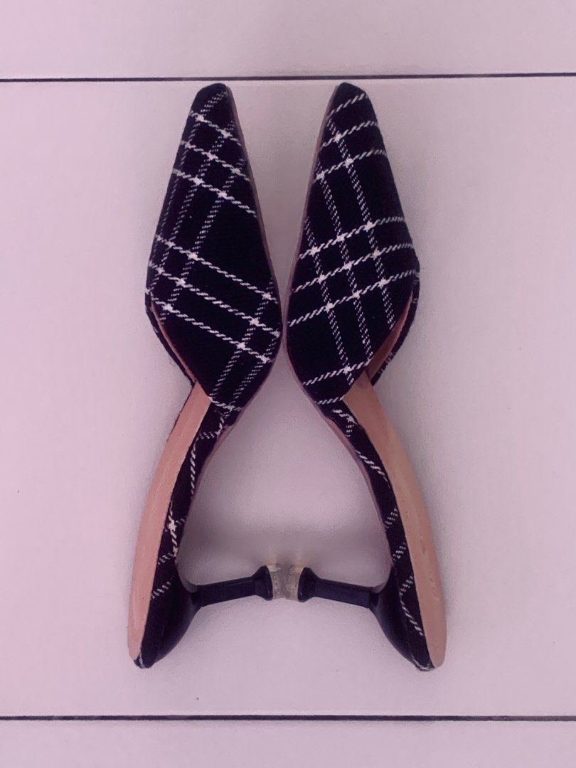 Checkered heels clearance