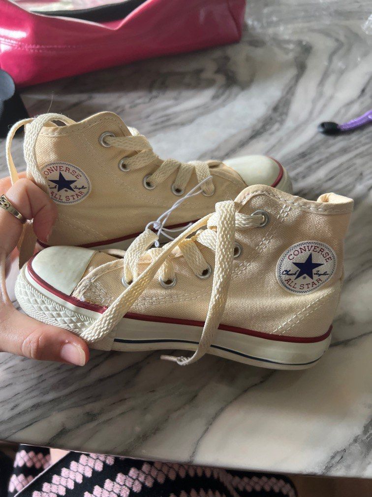Childrens gold converse 2025