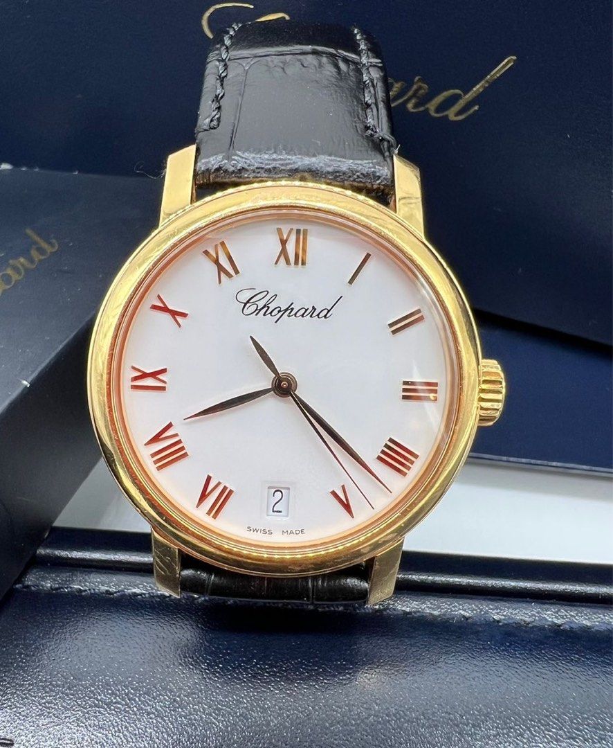 Chopard gold watch clearance