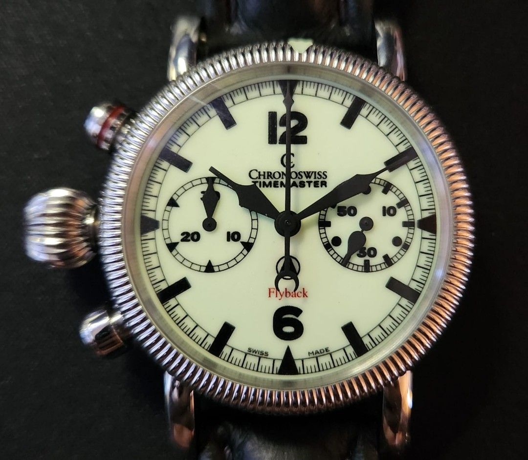 Chronoswiss timemaster clearance chronograph skeleton