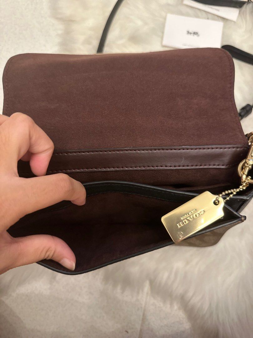 Coach Cassidy Top Handle Crossbody In Signature Canvas on Carousell