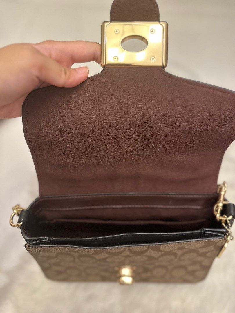 Coach Cassidy Top Handle Crossbody In Signature Canvas on Carousell