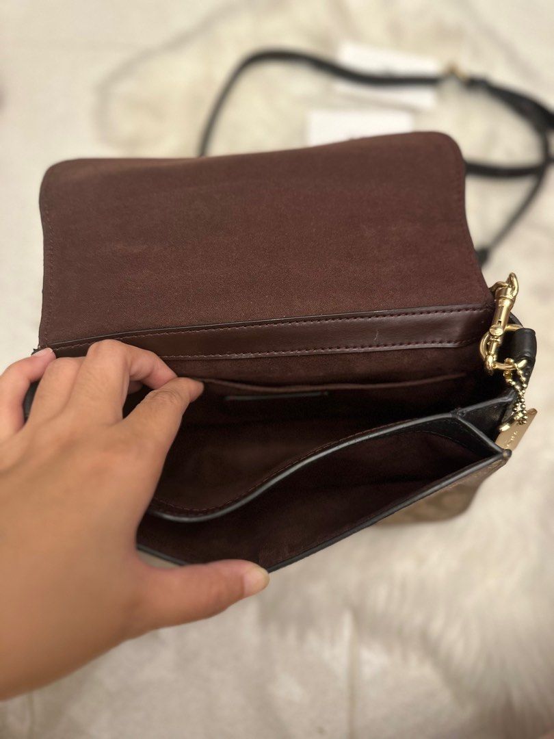Coach Cassidy Top Handle Crossbody In Signature Canvas on Carousell