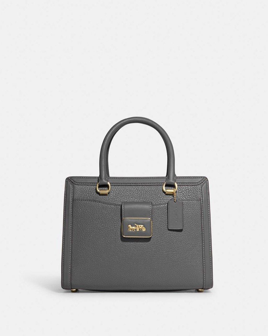 Coach grace bag in crossgrain patent leather shop