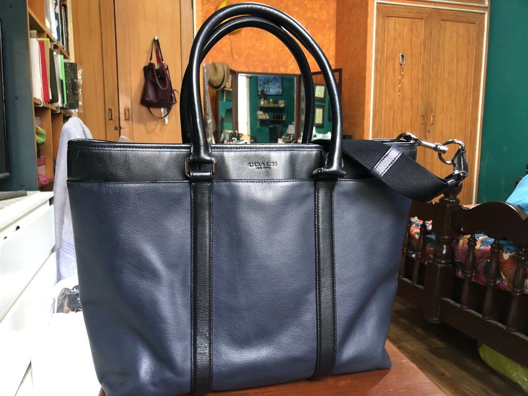 Coach business tote sale bag